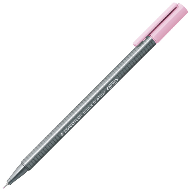 000035909.jpg Flomaster fineliner 0,3 mm Triplus Staedtler 334-21 pastelno rozi - Slika 1