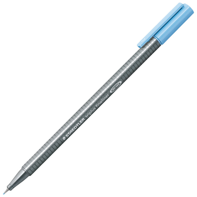 000035915.jpg Flomaster fineliner 0,3 mm Triplus Staedtler 334-34 pastelno plavi - Slika 1
