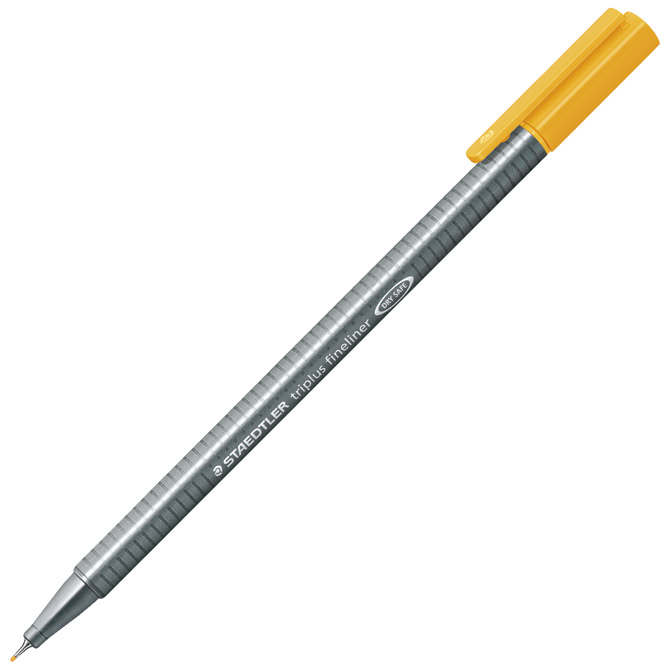 000035918.jpg Flomaster fineliner 0,3mm Triplus Staedtler 334-43 žuto-narančasti!! - Slika 1