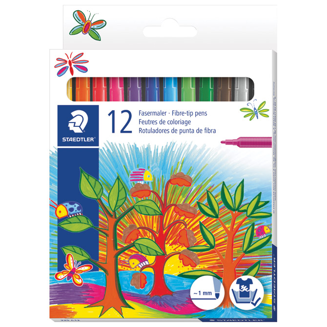 000035976.jpg Flomaster školski 12boja Staedtler 325 C12 - Slika 1