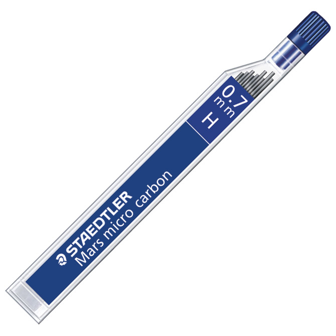 000036742.jpg Mine 0,7mm H 1tuba Mars micro carbon Staedtler 250 07-H - Slika 1