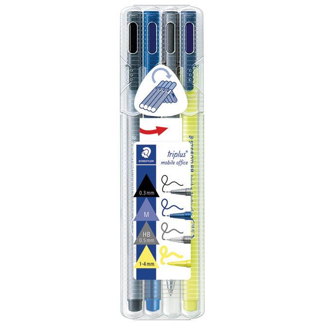 000038482.jpg Set za pisanje Triplus Staedtler 34 SB4 - Slika 1