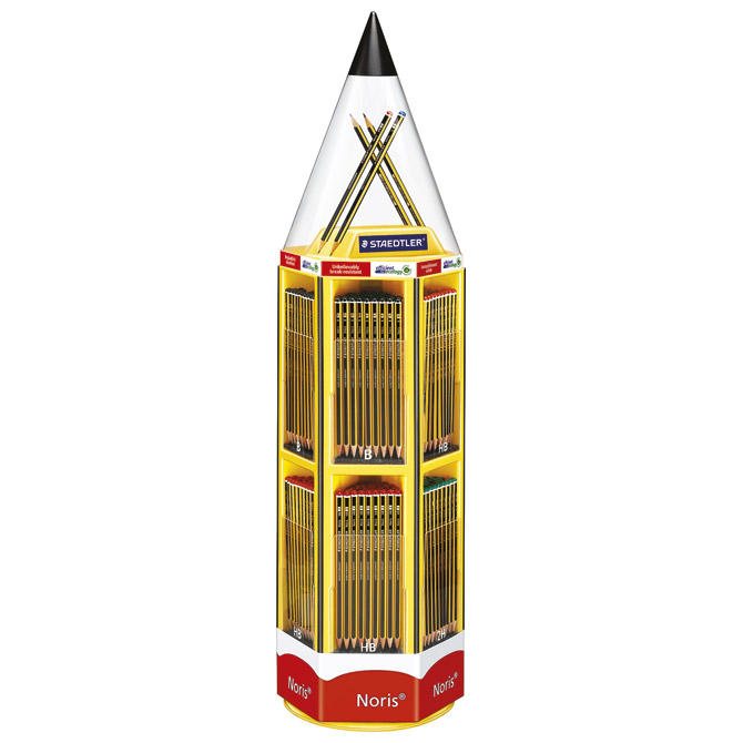 000038675.jpg Stalak s olovkama grafitnim pk576 Noris Staedtler 120VS4 - Slika 1