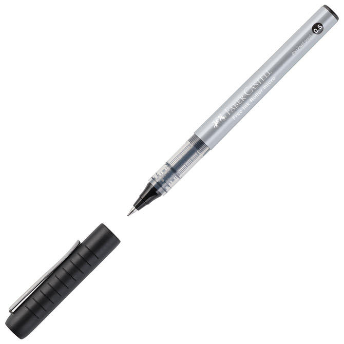 Roler 0,2mm micro (0,5mm) Free Ink Faber-Castell 348502 crni Roler 0,2mm micro (0,5mm) Free Ink Faber-Castell 348502 crni