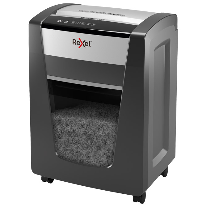000041163.jpg Uništavač dokumentacije 20 listova CrossCut Momentum X420 Rexel 2104578EU - Slika 1