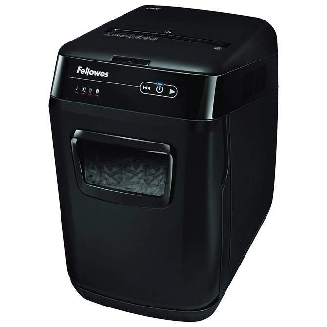 000041757.jpg Uništavač dokumentacije 150 (ručno 8) listova CrossCut AutoMax 150C Fellowes 4680102-99 - Slika 1