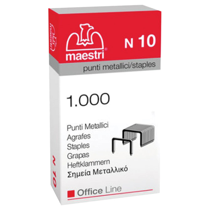 000041826.jpg Spajalice strojne br.10 pk1000 Maestri - Slika 1