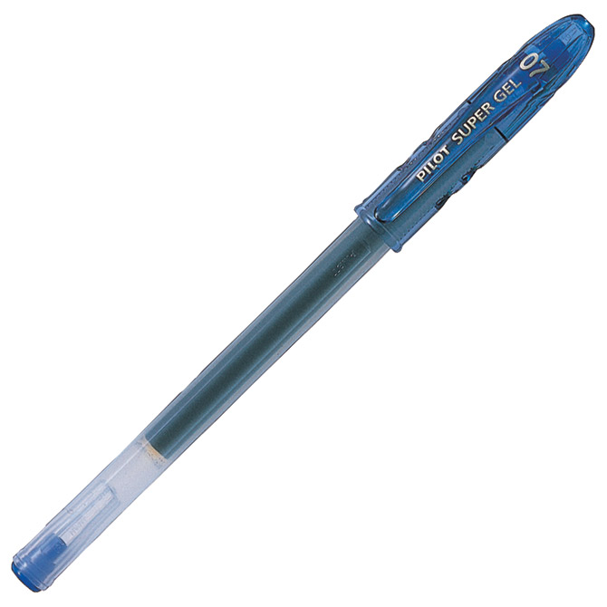 Roler gel 0,7mm Supergel Pilot BL-SG-7-L plavi Roler gel 0,7mm Supergel Pilot BL-SG-7-L plavi