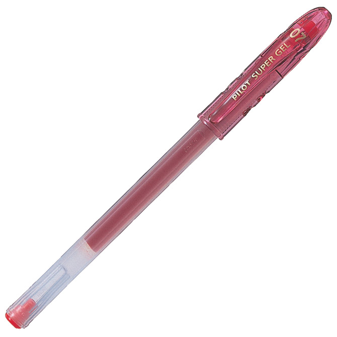 Roler gel 0,7mm Supergel Pilot BL-SG-7-R crveni Roler gel 0,7mm Supergel Pilot BL-SG-7-R crveni