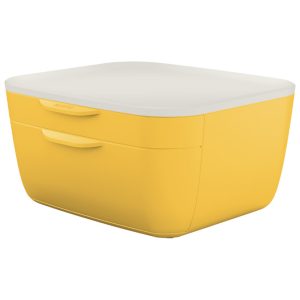 Kutija s 2 ladice Cosy Leitz 53570019 žuta/bijela