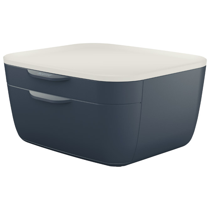 Kutija s 2 ladice Cosy Leitz 53570089 tamno siva/bijela Kutija s 2 ladice Cosy Leitz 53570089 tamno siva/bijela