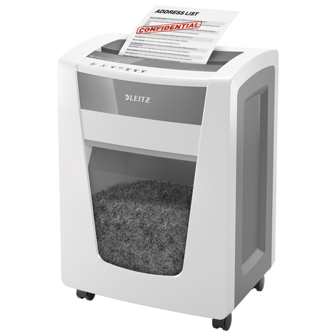 000046941.jpg Uništavač dokumentacije 7 listova IQ Office Pro Leitz 80040000 bijelo/sivi - Slika 1