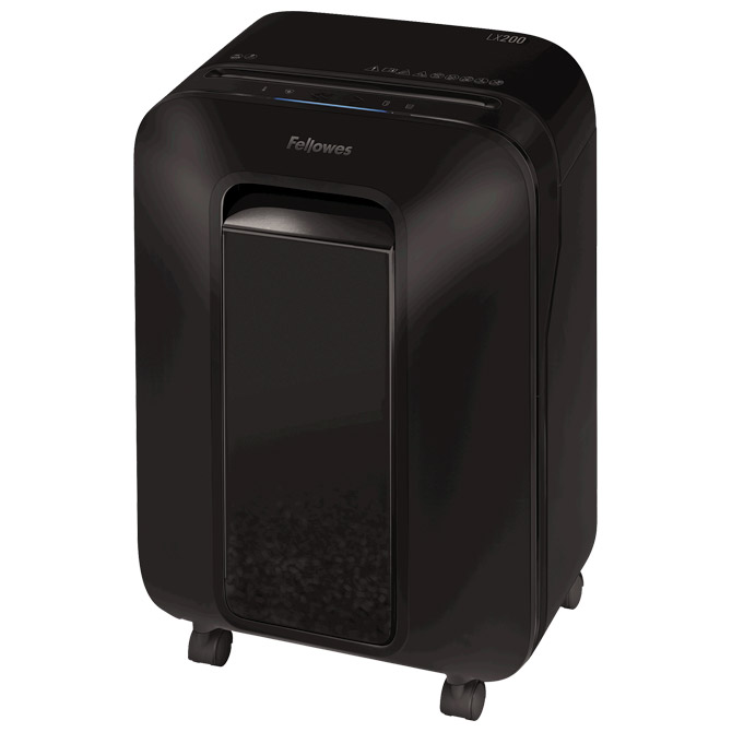 000047075.jpg Uništavač dokumentacije 12 listova MiniCut LX-200 Fellowes 5502201 - Slika 1