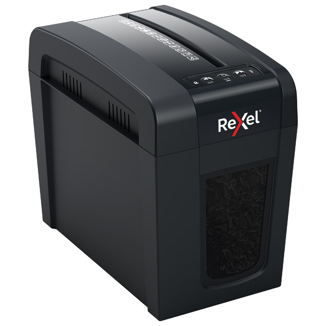 000047703.jpg Uništavač dokumentacije 6 listova CrossCut Secure X6-SLIM Rexel 2020125EU - Slika 1