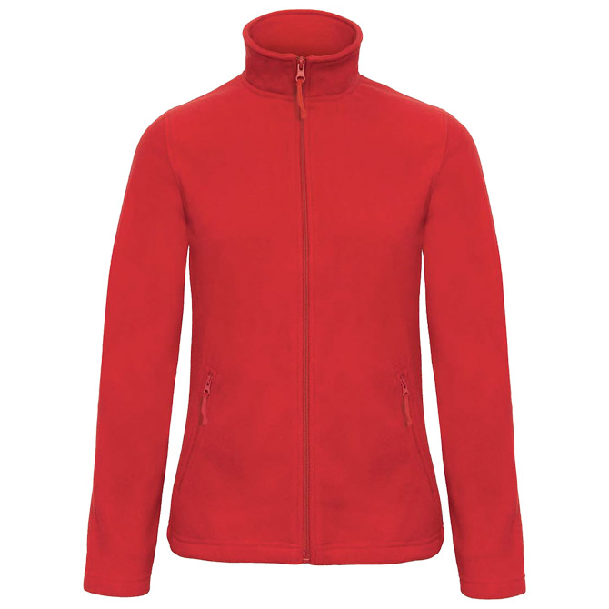 000048748.jpg Jakna zip-flis B&C ID.501 Women 280g crvena 2XL - Slika 1