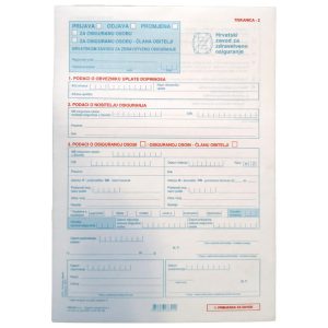 Obrazac C-A-101 tiskanica 2 pk10 Fokus