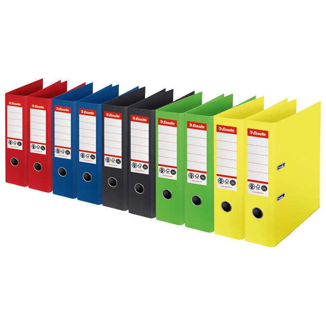 000049215.jpg Registrator A4 široki samostojeći CO2 neutral Vivida Esselte 627571 sortirano - Slika 1