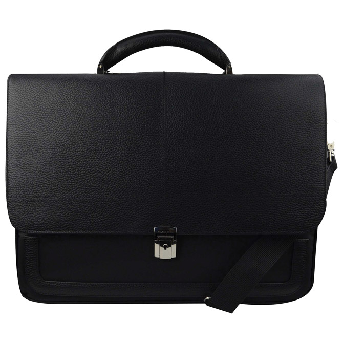 Torba poslovna za notebook 17" kožna muška Galko 13-0529-1007 crna Torba poslovna za notebook 17" kožna muška Galko 13-0529-1007 crna