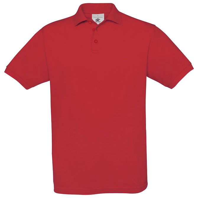 900000366.jpg Majica kratki rukavi B&C Safran Polo 180g crvena 3XL - Slika 1
