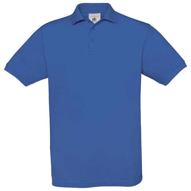 900000387.jpg Majica kratki rukavi B&C Safran Polo 180g zagrebačko plava L - Slika 1