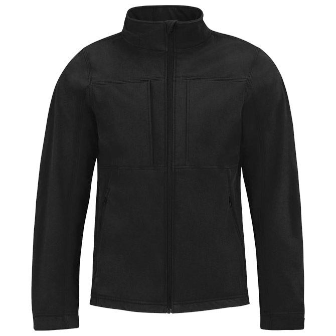 900000484.jpg Jakna zip muška B&C Hooded Softshell - Slika 1