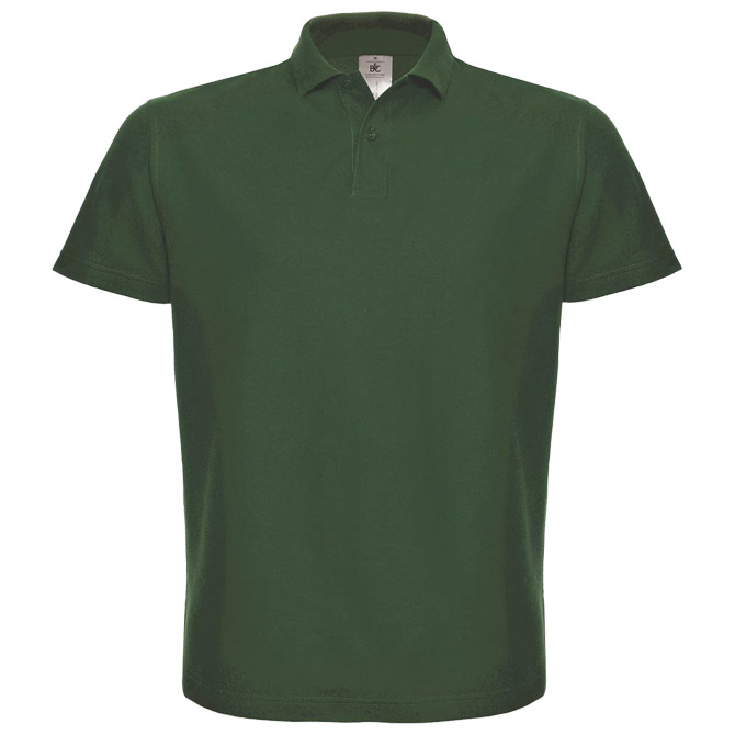 900000672.jpg Majica kratki rukavi polo B&C ID.001 180g tamno zelena XL - Slika 1
