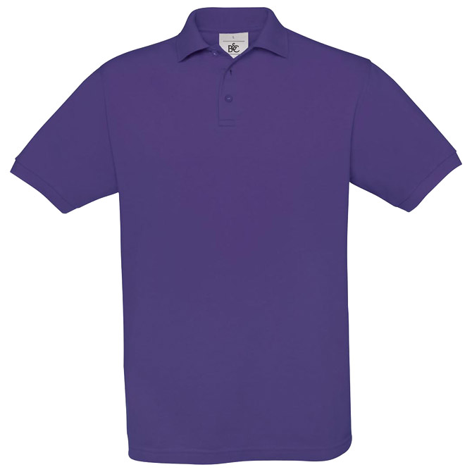 900000872.jpg Majica kratki rukavi B&C Safran Polo 180g ljubičasta L - Slika 1