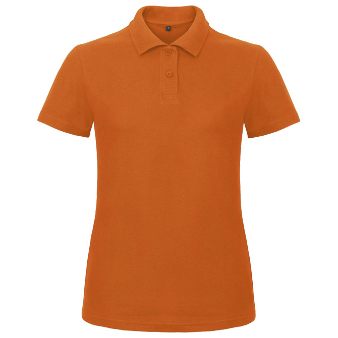 900001969.jpg Majica kratki rukavi polo B&C ID.001/women 180g narančasta XL - Slika 1