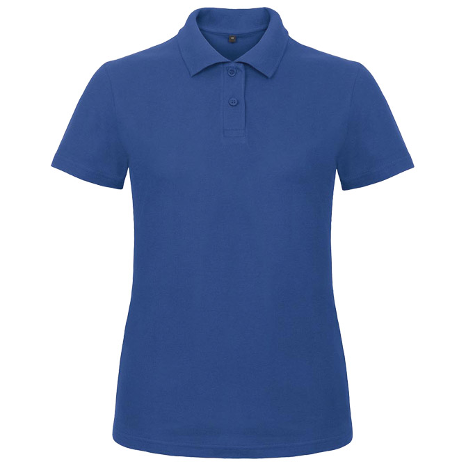 900001975.jpg Majica kratki rukavi polo B&C ID.001/women 180g zagrebačko plava XL - Slika 1