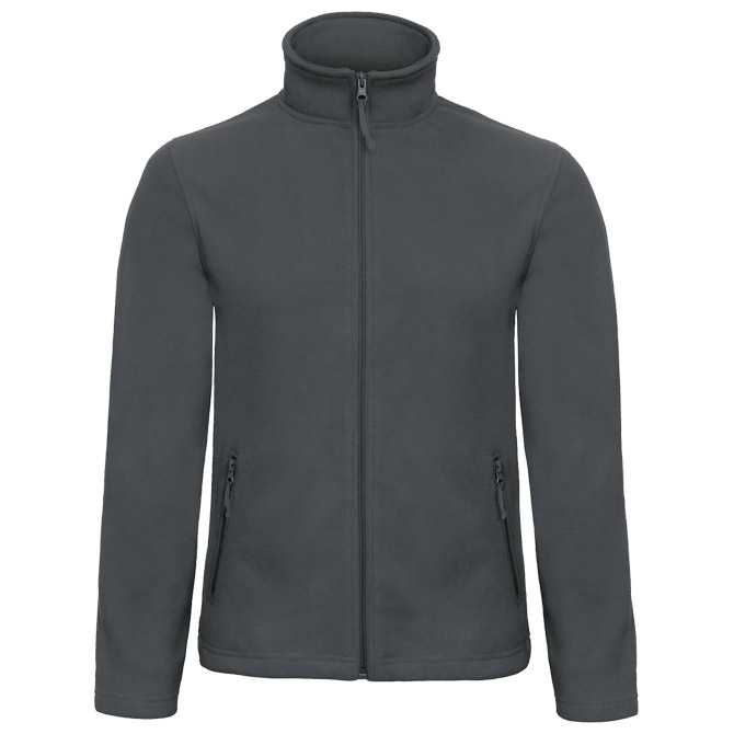 900002059.jpg Jakna zip-flis B&C ID.501 280g tamno siva L - Slika 1