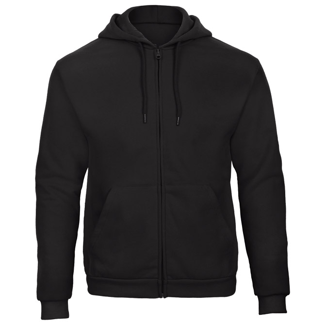 900003074.jpg Majica dugi rukavi zip B&C ID.205 270g crna 2XL - Slika 1