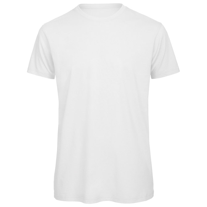 900003358.jpg Majica kratki rukavi B&C Inspire T/men 140g bijela S - Slika 1