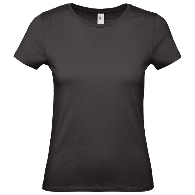 900003616.jpg Majica kratki rukavi B&C #E150/women crna XL - Slika 1