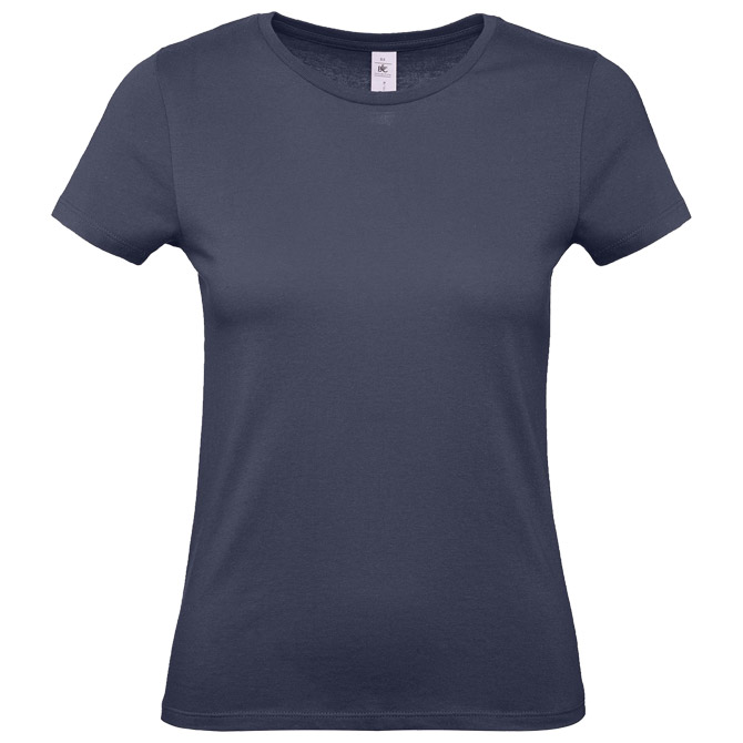 900005103.jpg Majica kratki rukavi B&C #E150/women tamno plava XL - Slika 1