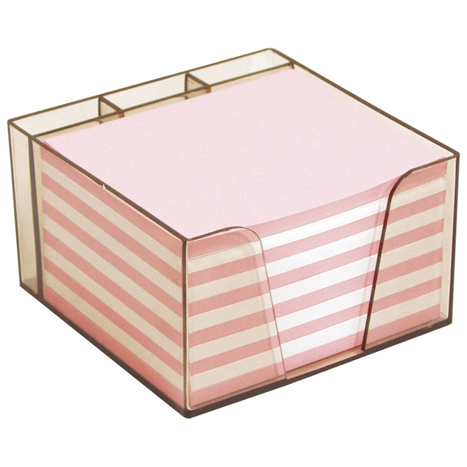 Blok kocka pvc 10x8,5x6cm s papirom u boji Elisa Blok kocka pvc 10x8,5x6cm s papirom u boji Elisa