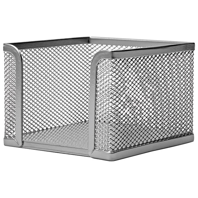 Blok kocka žica 9,5x9,5x9,5cm LD01-499 Fornax srebrna Blok kocka žica 9,5x9,5x9,5cm LD01-499 Fornax srebrna