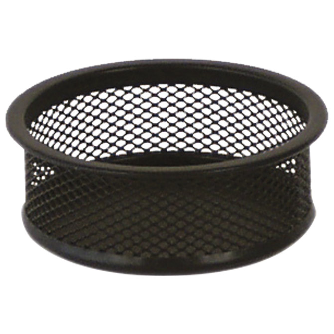 Čaša za spajalice metalna žica fi-9,5xh-3,2 cm LD01-198 Fornax crna Čaša za spajalice metalna žica fi-9,5xh-3,2 cm LD01-198 Fornax crna