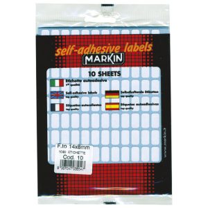 Etikete slep 14x8 mm pk10L Markin 10010 blister