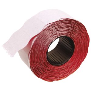 Etikete u roli 26x16 mm oble dvoredne pk36 Printex crvene