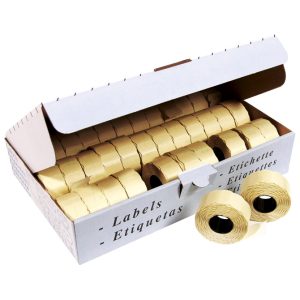Etikete u roli 26x16 mm odljepljive oble dvoredne pk36 Printex bijele