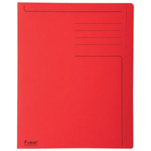 Fascikl BB prešpan karton 25x32 cm 280g Exacompta 441003E svijetlocrveni
