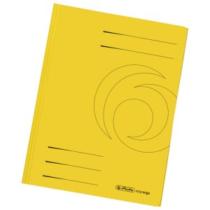 Fascikl klapna karton reciklirani A4 Herlitz 11076437 (300002991) žuti