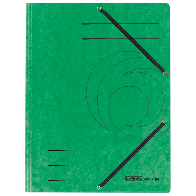 Fascikl klapna s gumicom karton A4 Herlitz 10843894 (300002797) zeleni Fascikl klapna s gumicom karton A4 Herlitz 10843894 (300002797) zeleni