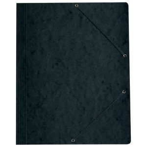 Fascikl klapna s gumicom karton A4 Herlitz 11199544 crni