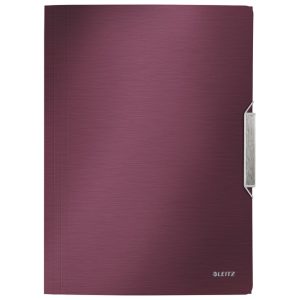 Fascikl klapna s gumicom pp A4 Style Leitz 39770028 bordo