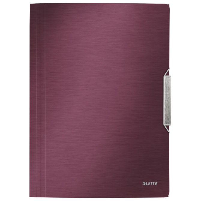 Fascikl klapna s gumicom pp A4 Style Leitz 39770028 bordo Fascikl klapna s gumicom pp A4 Style Leitz 39770028 bordo