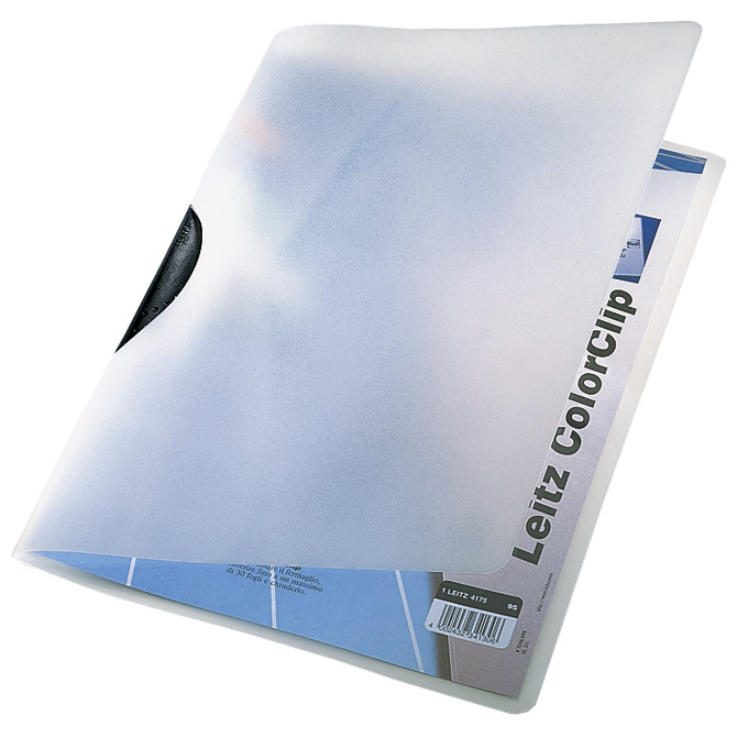 Fascikl klip pp A4 Color Leitz 41750195 crni Fascikl klip pp A4 Color Leitz 41750195 crni