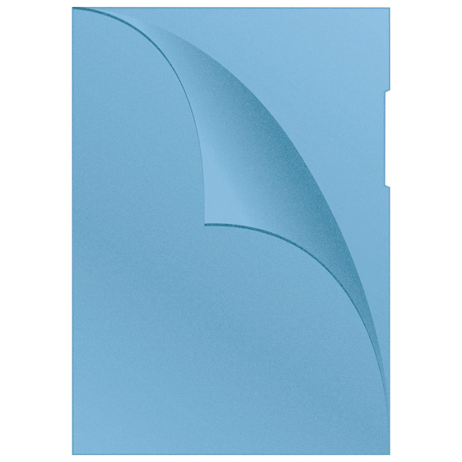 Fascikl "L" 120my pp A4 mat pk100 Q-Connect KF00307 plavi Fascikl "L" 120my pp A4 mat pk100 Q-Connect KF00307 plavi