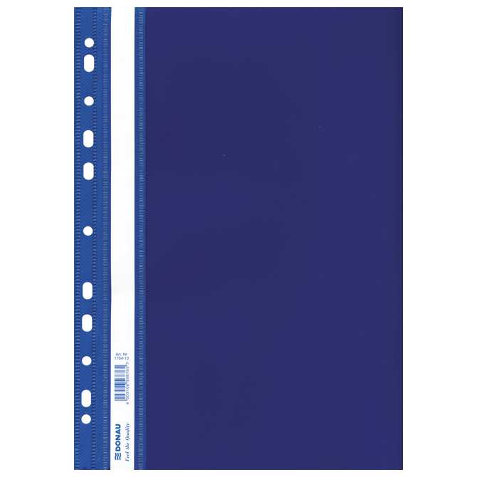 Fascikl mehanika euro pp A4 uložni Donau 1704001PL-10 plavi Fascikl mehanika euro pp A4 uložni Donau 1704001PL-10 plavi