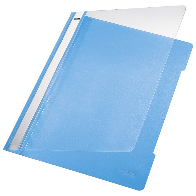 Fascikl mehanika euro pvc A4 Leitz 41910130 svijetloplavi Fascikl mehanika euro pvc A4 Leitz 41910130 svijetloplavi